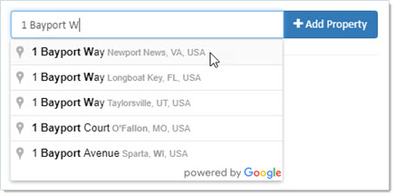 Property Address Search